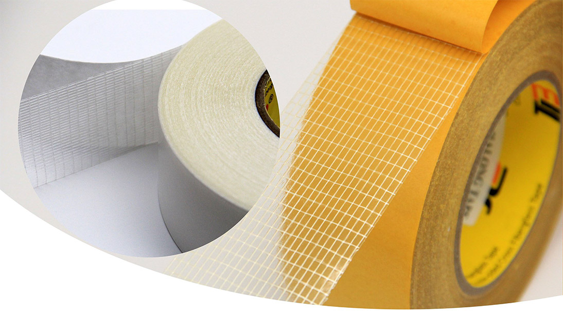 36 Yards Hobby Craft Heavy Duty Industrial 9.0 Mil Permanent Bond IncrediSeal 1 Inch Double Sided Bi-Directional Fiberglass Reinforced Filament Banner Hemming Mounting Tape Displays Signs 
