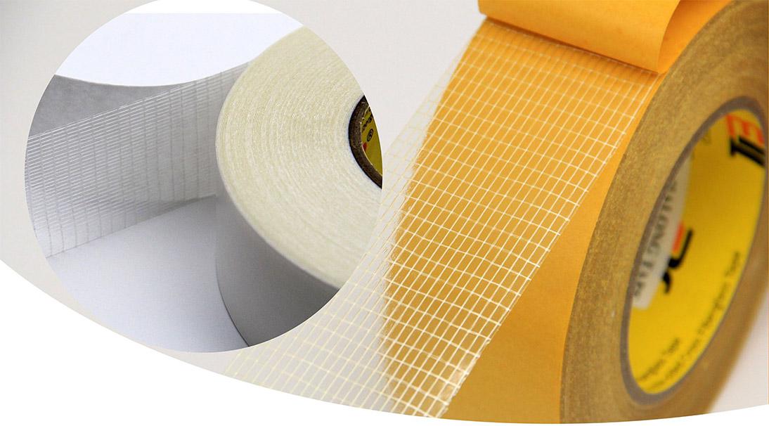 JLW-323 Synthetic Rubber Double Sided Filament Tape