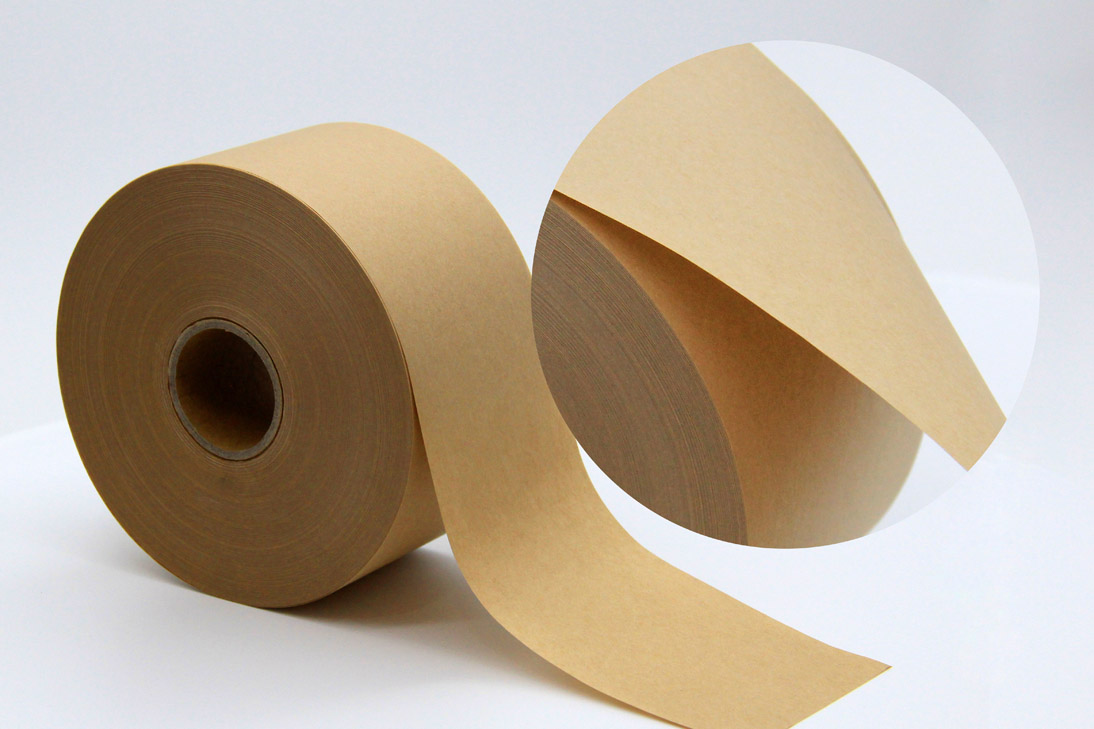 Recyclable Water Activated Kraft Paper Tape