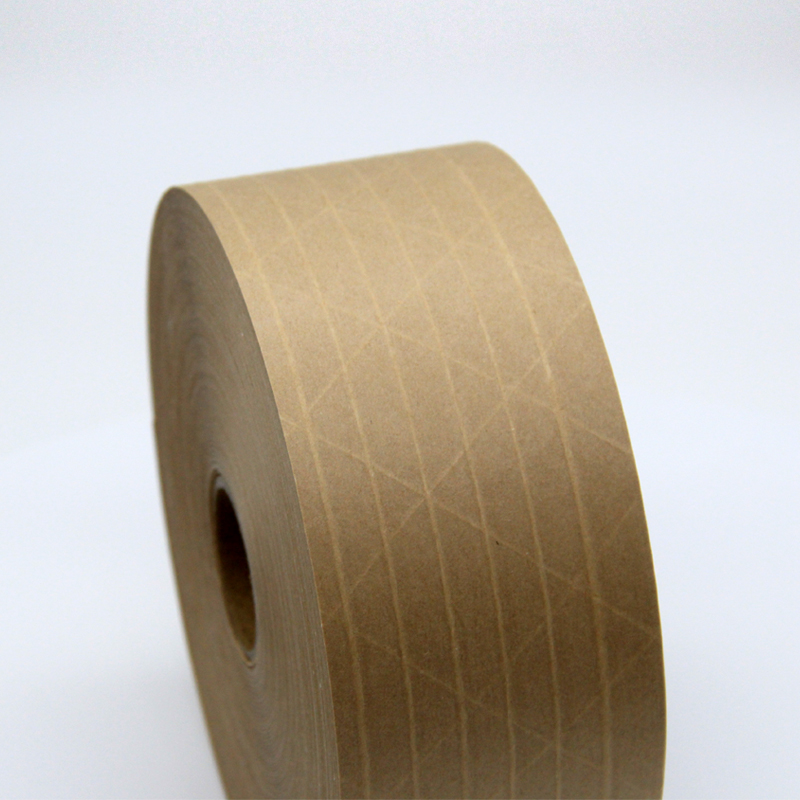 Plant-based yarn reinforcement structure of biodegradable water-activated tape