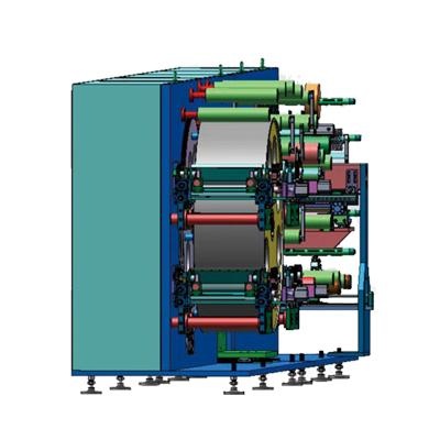 Fully Automatic 4-color Printing and Slitting Integrated Machine