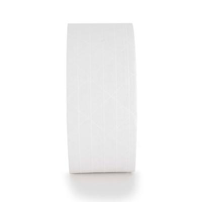 JLN-8152 White/White Reinforced Water Activated Gummed Paper Tape