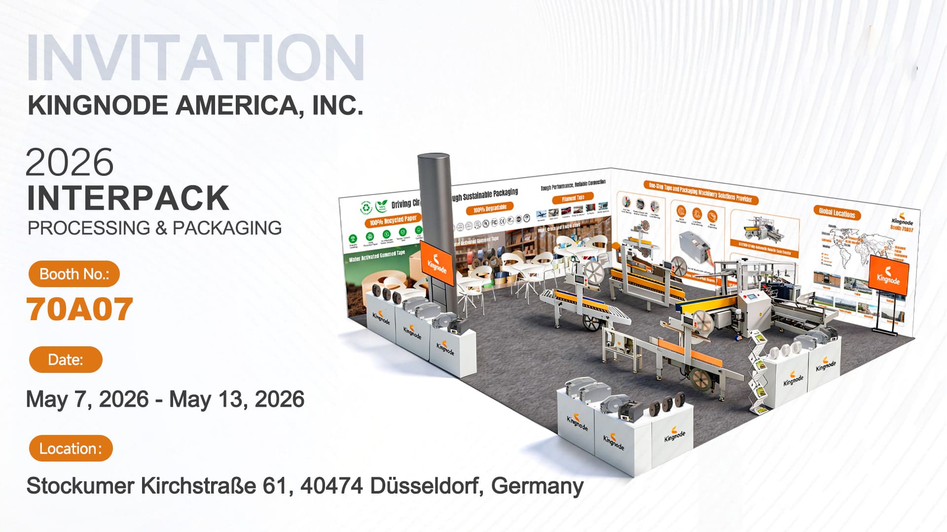 Invitation to Interpack Düsseldorf 2026: Join JL3 at Booth 70A07