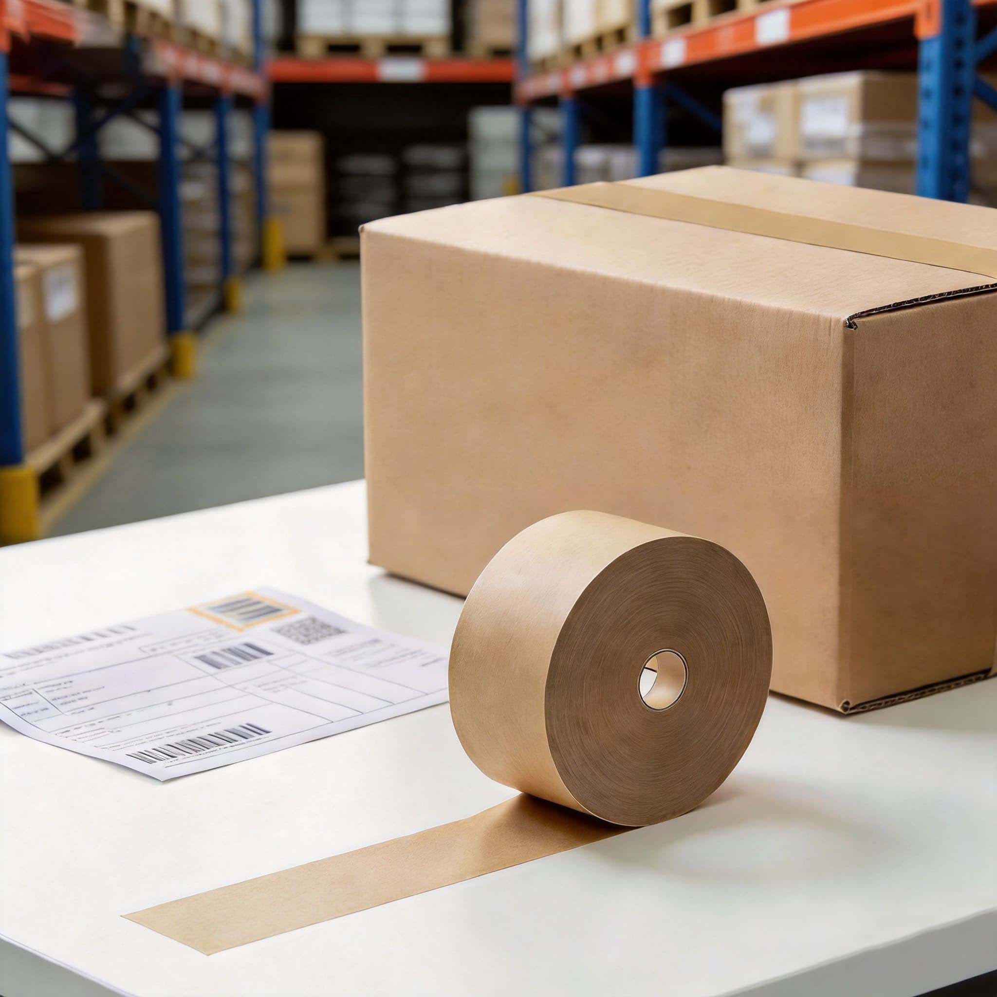 LN-2740H Self-Adhesive Kraft Tape for Light Duty Sealing and Office Fulfillment
