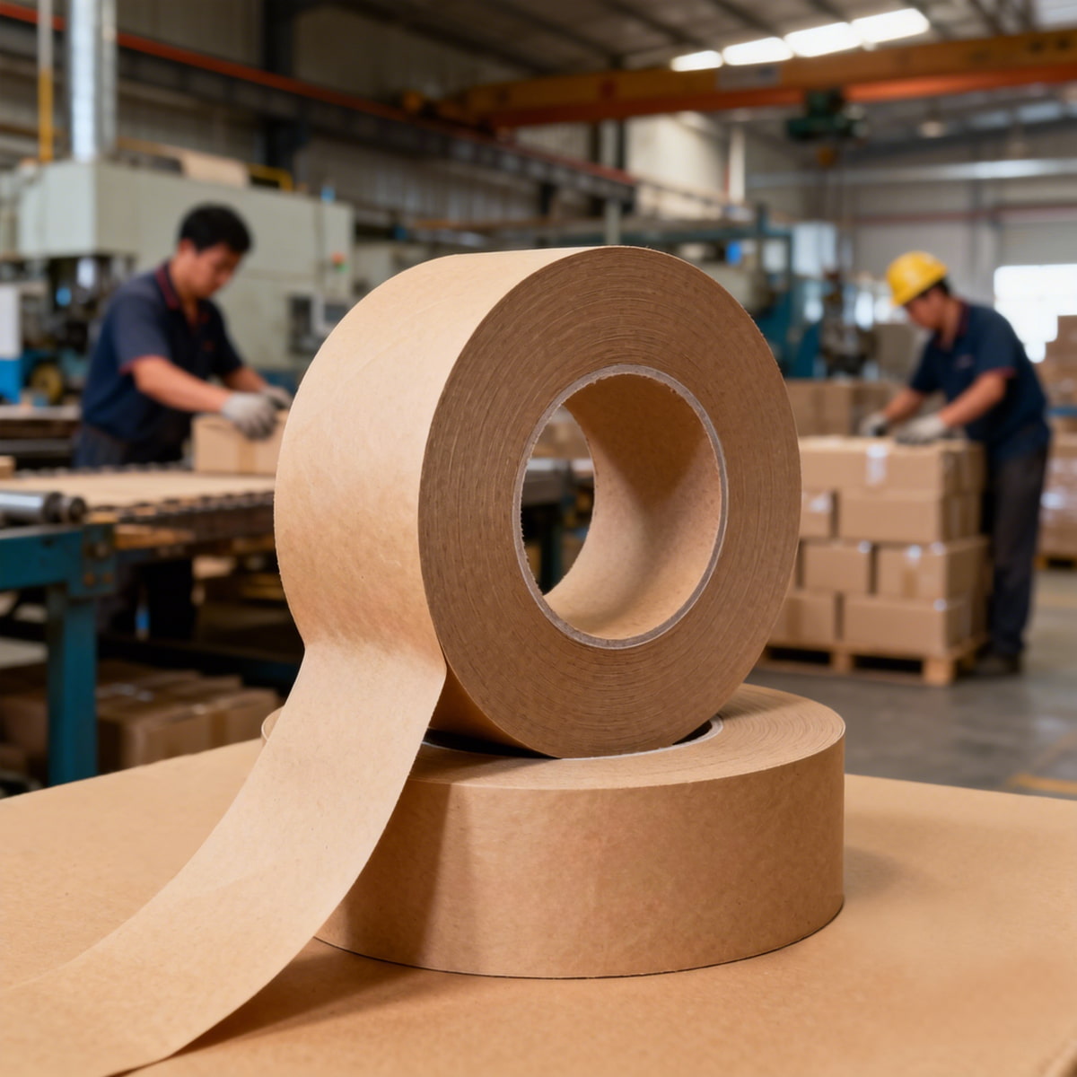 Differences in usage scenarios and functions between wet kraft paper tape and self-adhesive kraft paper tape