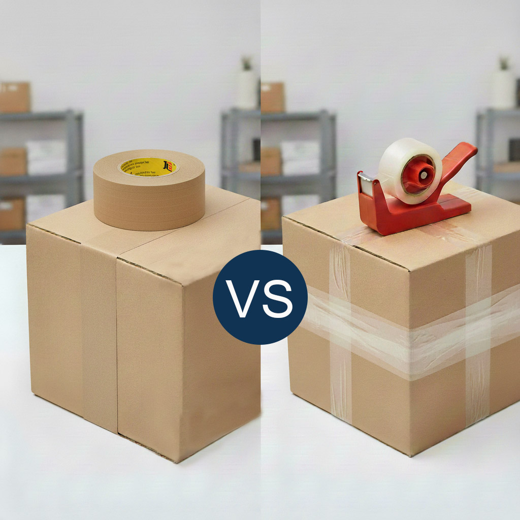 Water-Activated Tape vs. Ordinary Plastic Tape: A Battle of Cost, Safety, and Efficiency