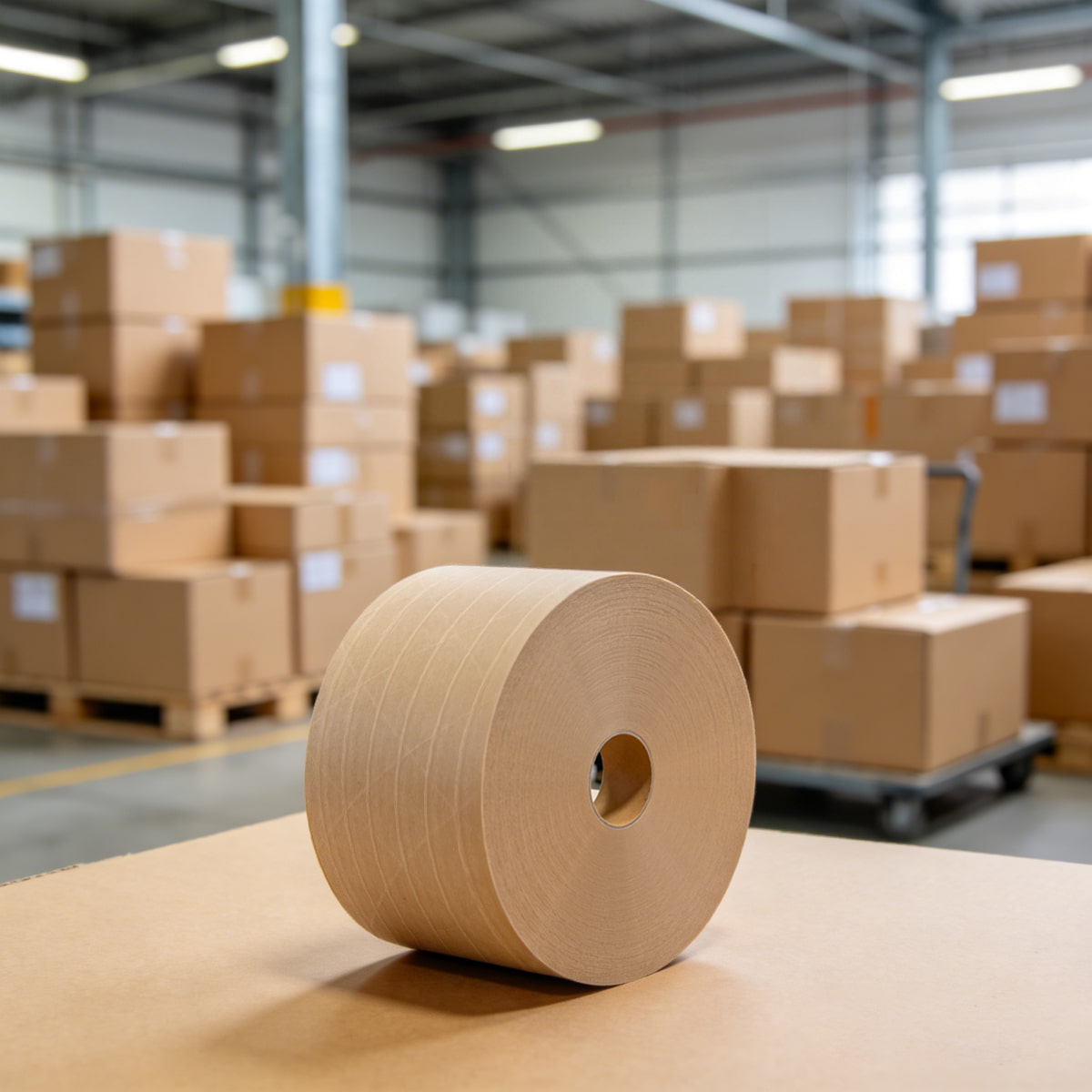 Heavy Duty Water Activated Tape for High Stress Packaging Environments