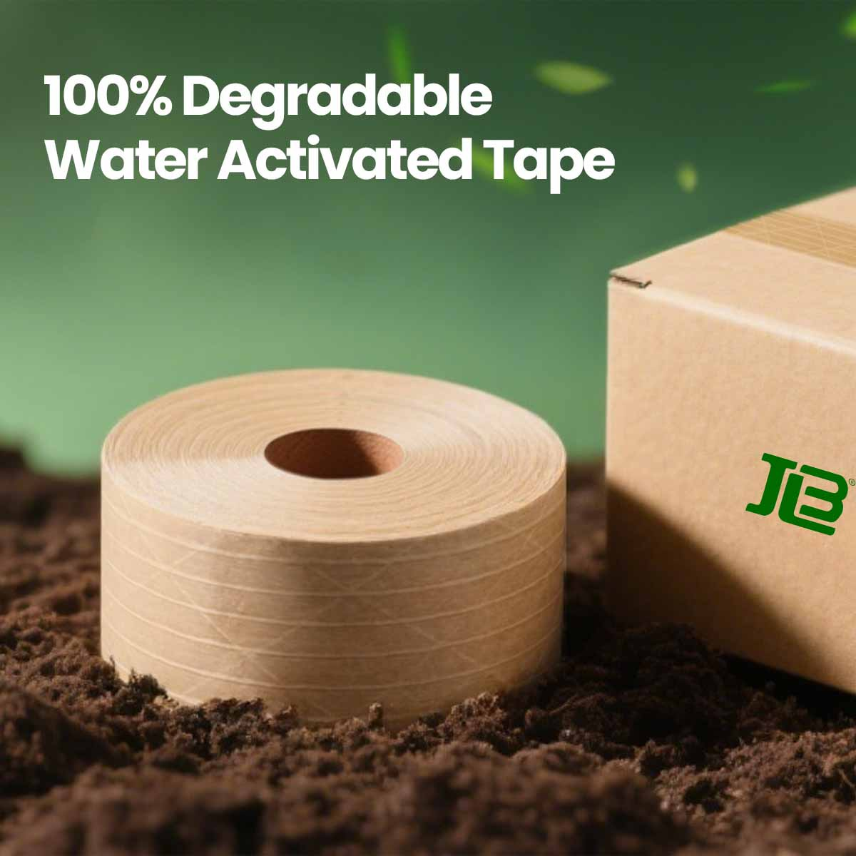 Instructions regarding 100% biodegradable tape
