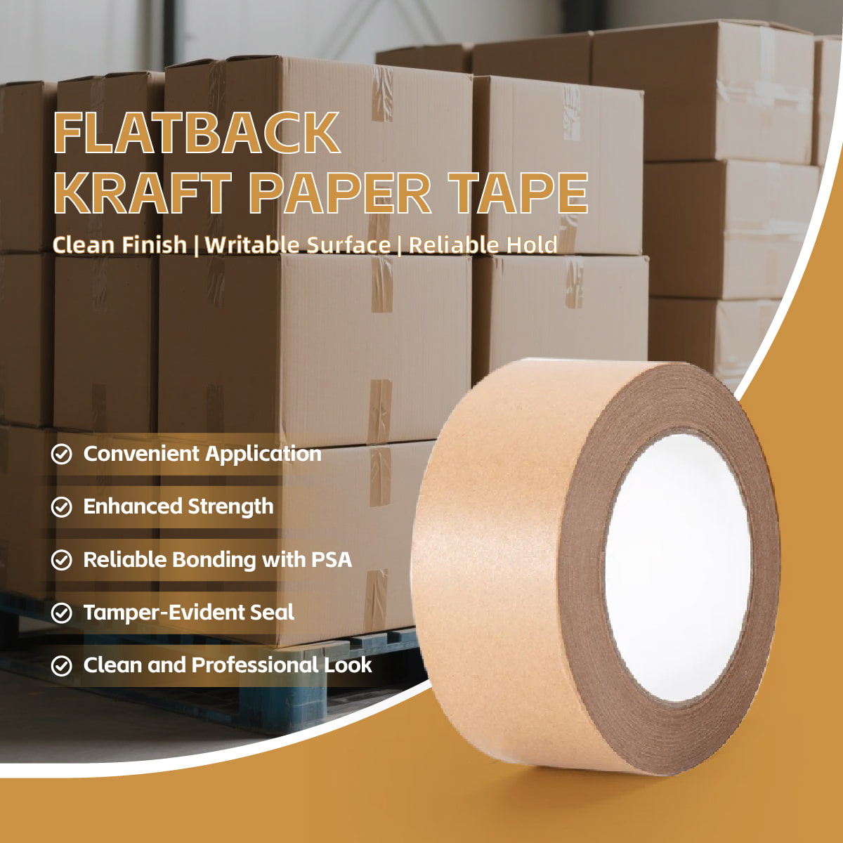 JLN-2740H Self-Adhesive Kraft Paper Tape – A Convenient and Eco-Friendly Sealing Solution