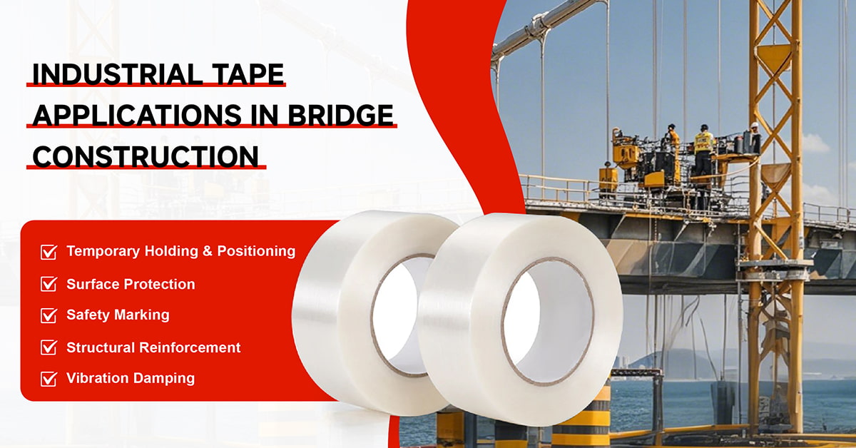 Key Applications of Industrial Tape in Bridge Construction